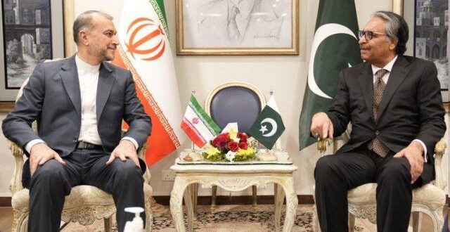 برگزاری دور اول مذاکرات امیرعبداللهیان با وزیر خارجه پاکستان