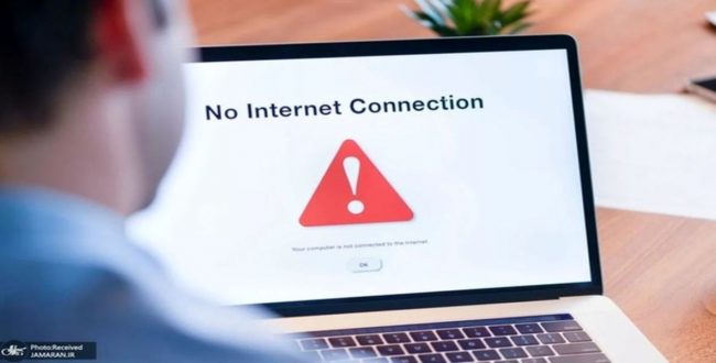 قطعی گسترده اینترنت در تهران