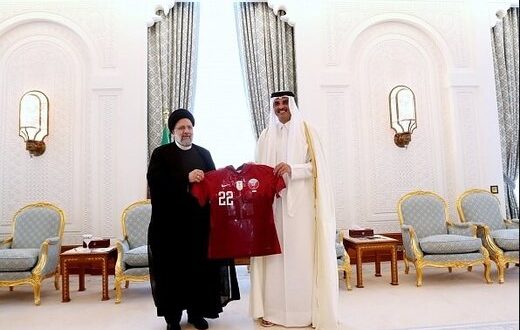 پیراهنی که امیر قطر به ‌ رئیسی اهدا کرد، چه پیامی داشت؟