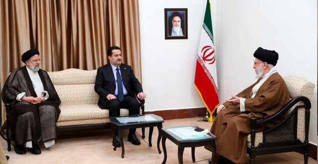 دیدار نخست‌وزیر عراق و هیئت همراه با رهبر معظم انقلاب اسلامی